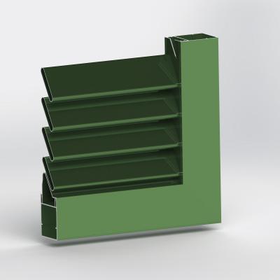 Skrzydło proste, lamela stała